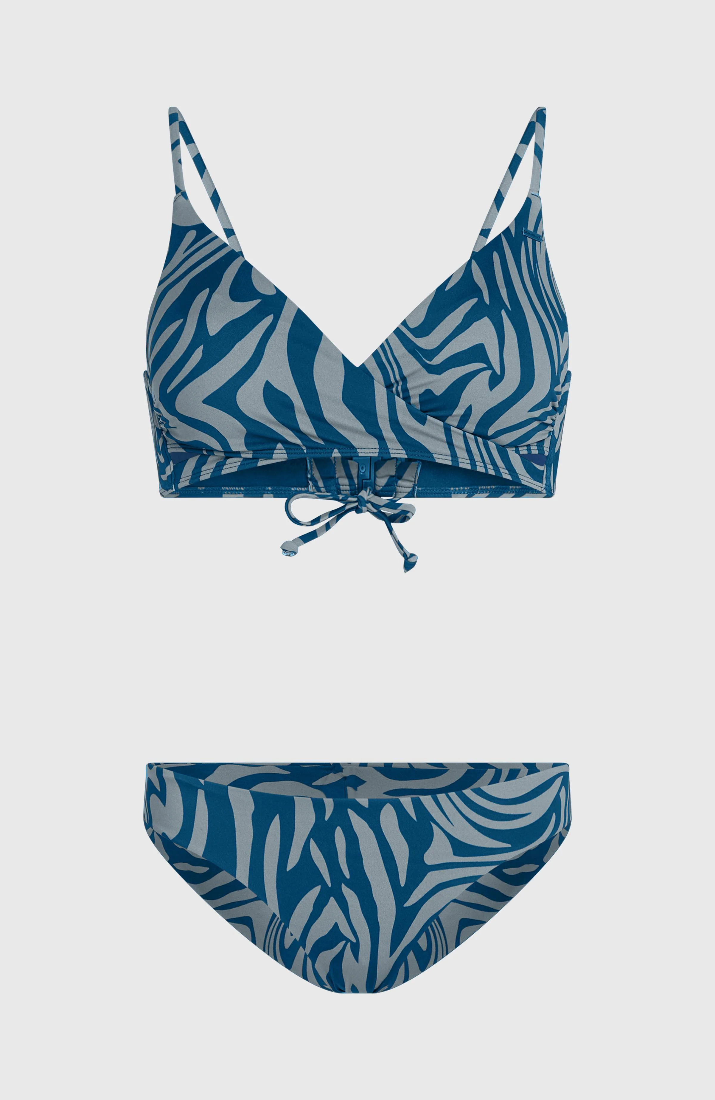 Baay Maoi Bikini-Set | Blue Swirl Zebra - Image 6