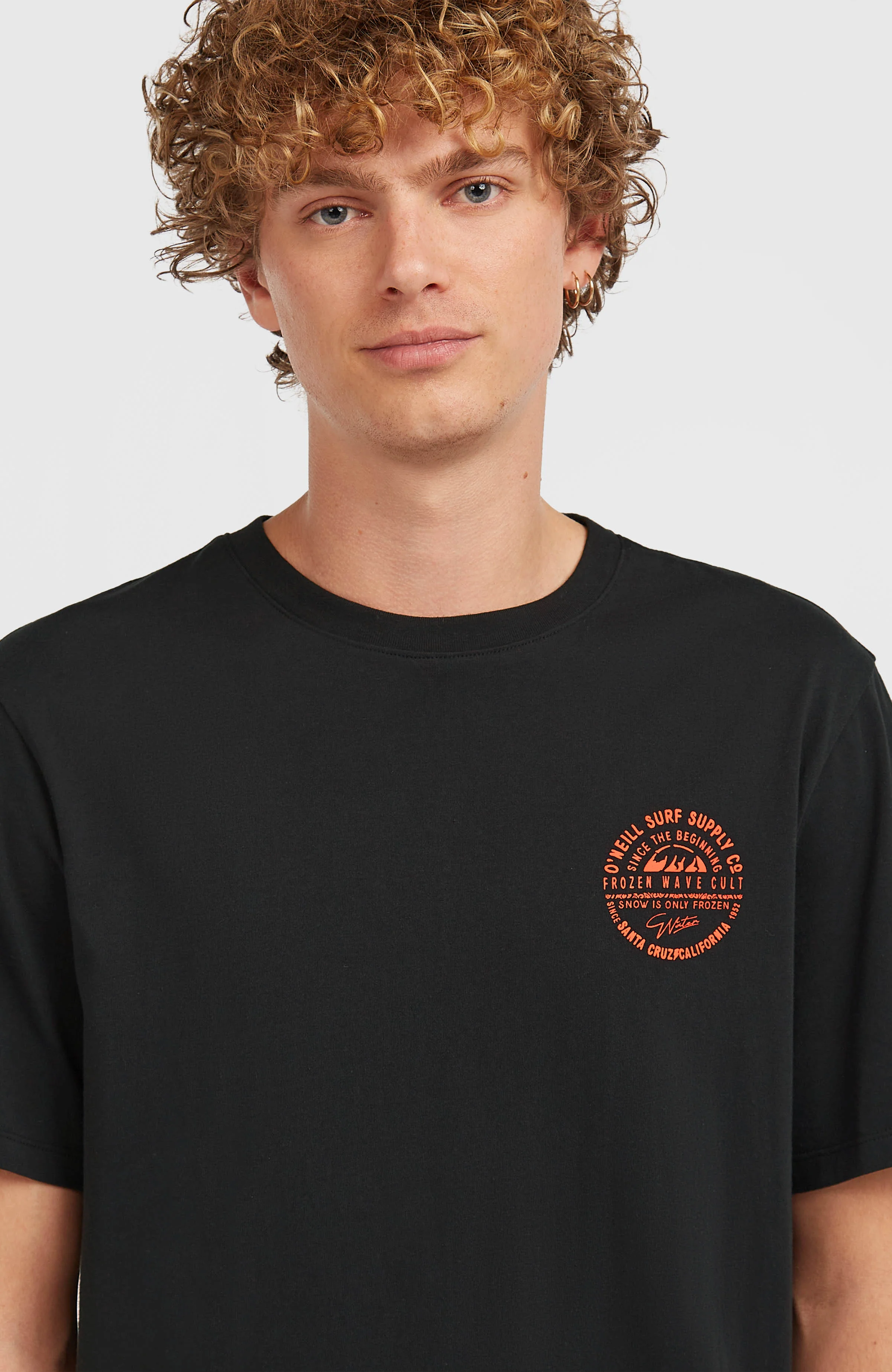 Chest-Print T-Shirt | Black Out - Image 2