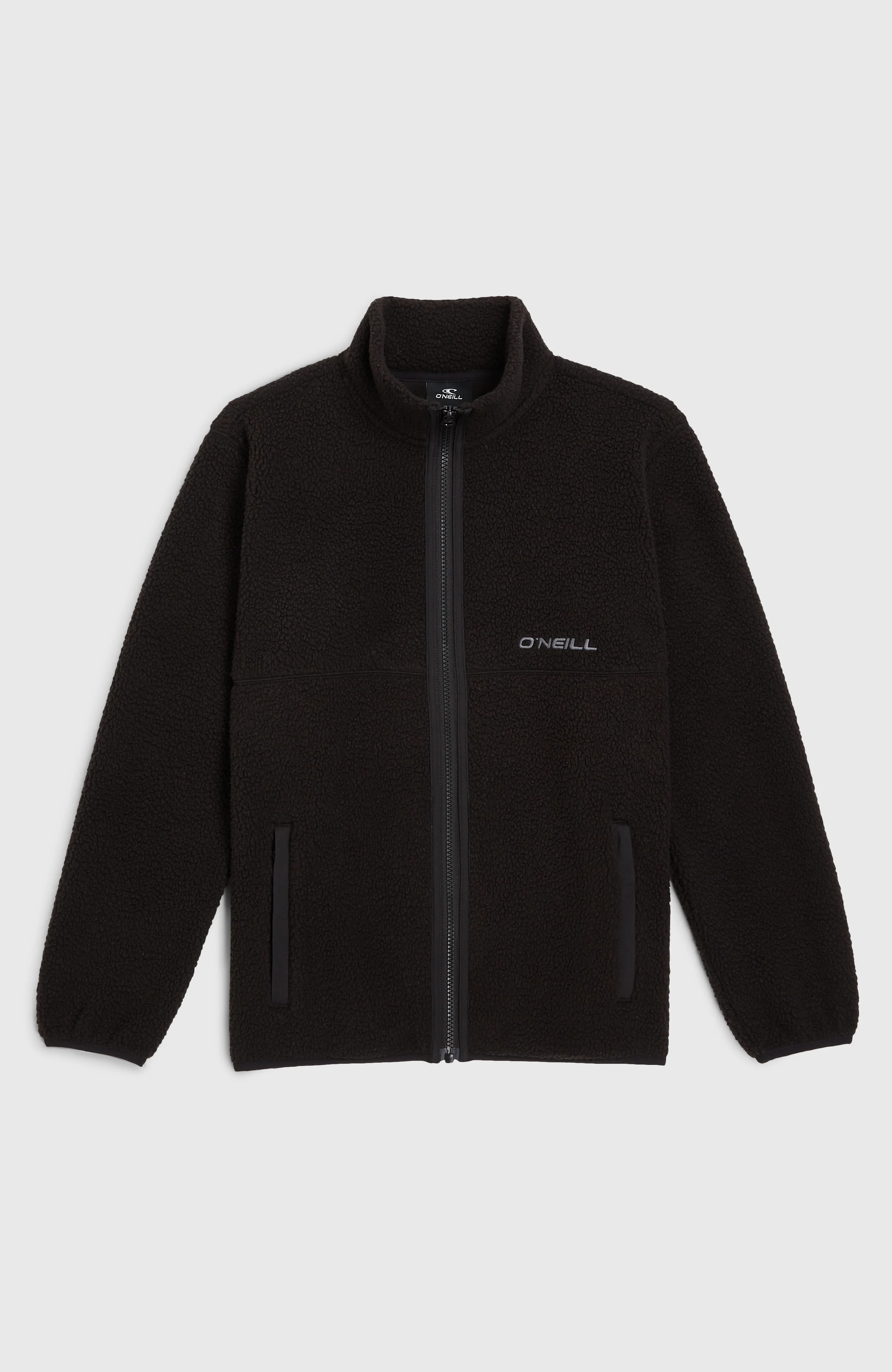 Flauschige Fleecejacke mit Reißverschluss | Black Out - Image 5