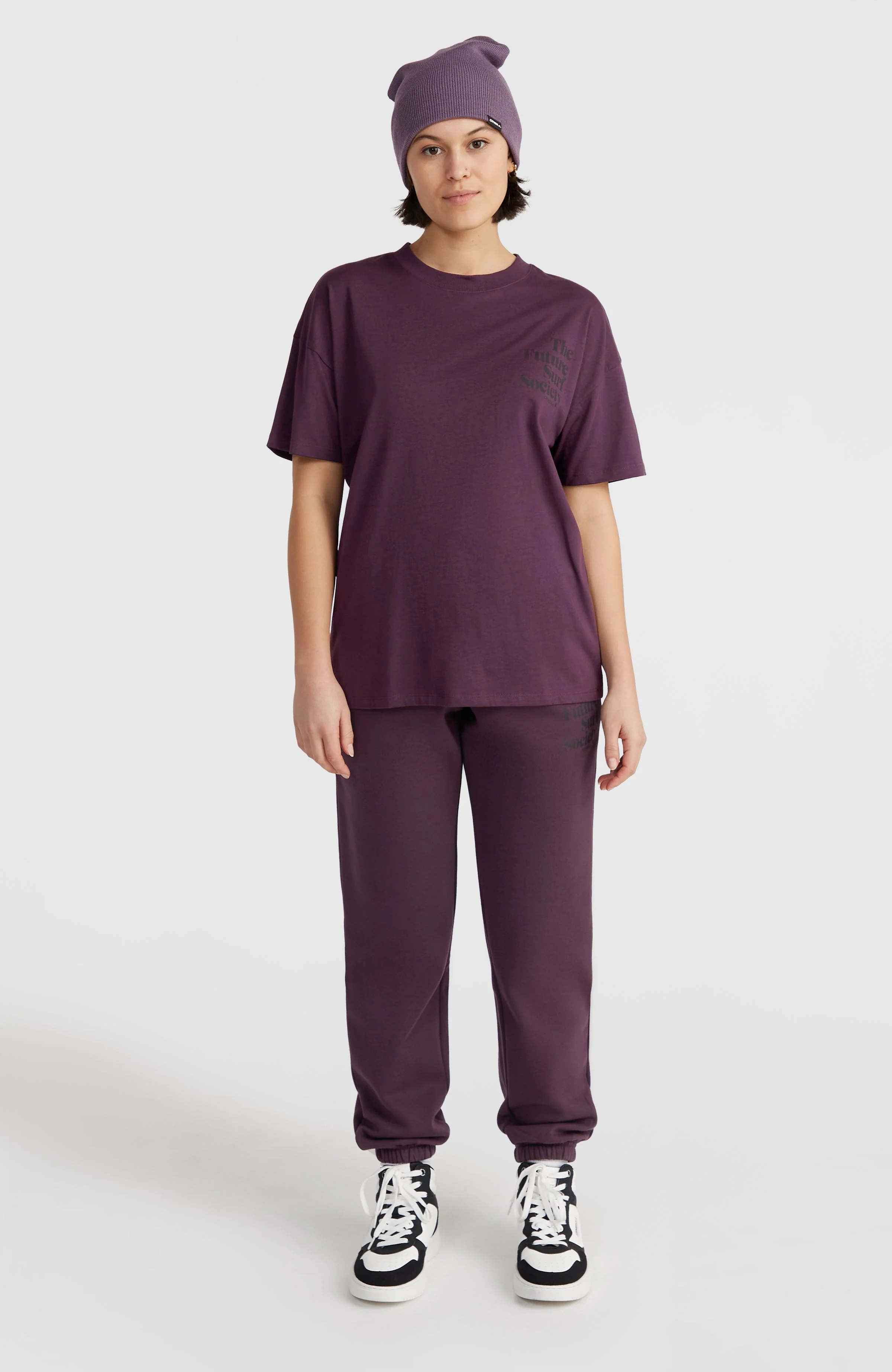 Future Surf Society T-Shirt | Aubergine - Image 4