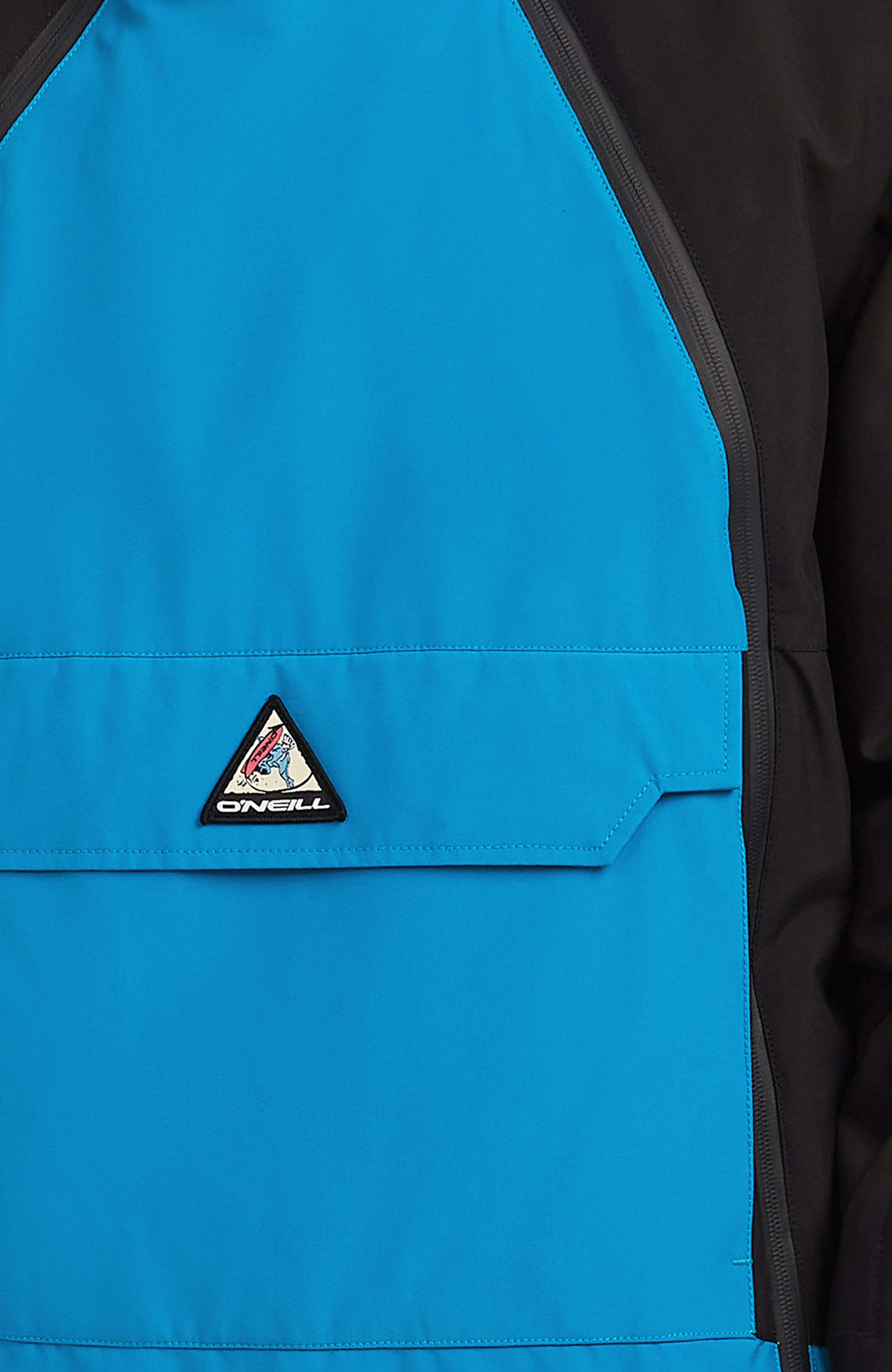 FWC'Play Asymmetric Ski- und Snowboardjacke | Ocean Melody Colour Block - Image 3