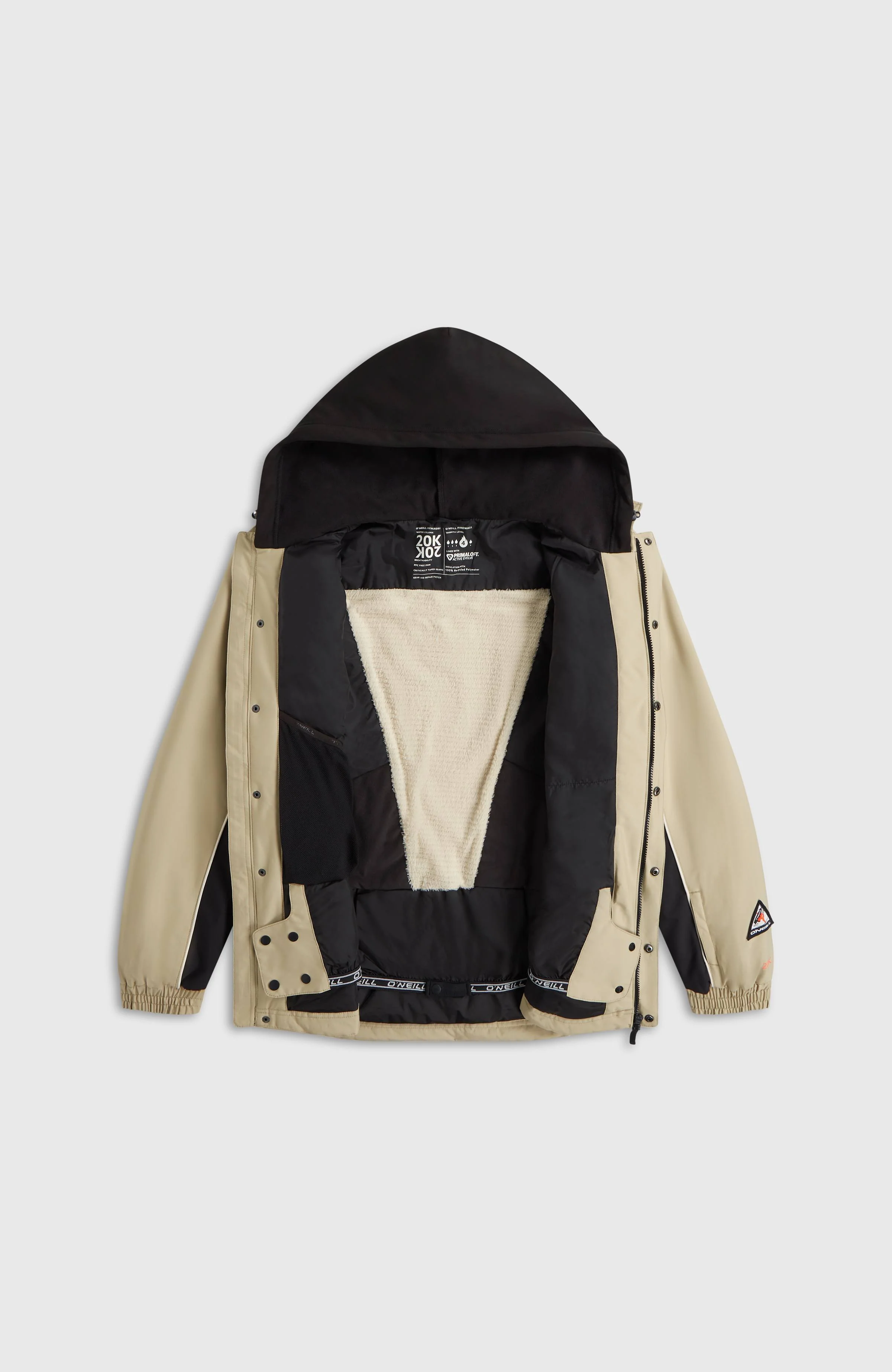 FWC'Play Shacket Ski- und Snowboardjacke | Olive Blush Colour Block - Image 11