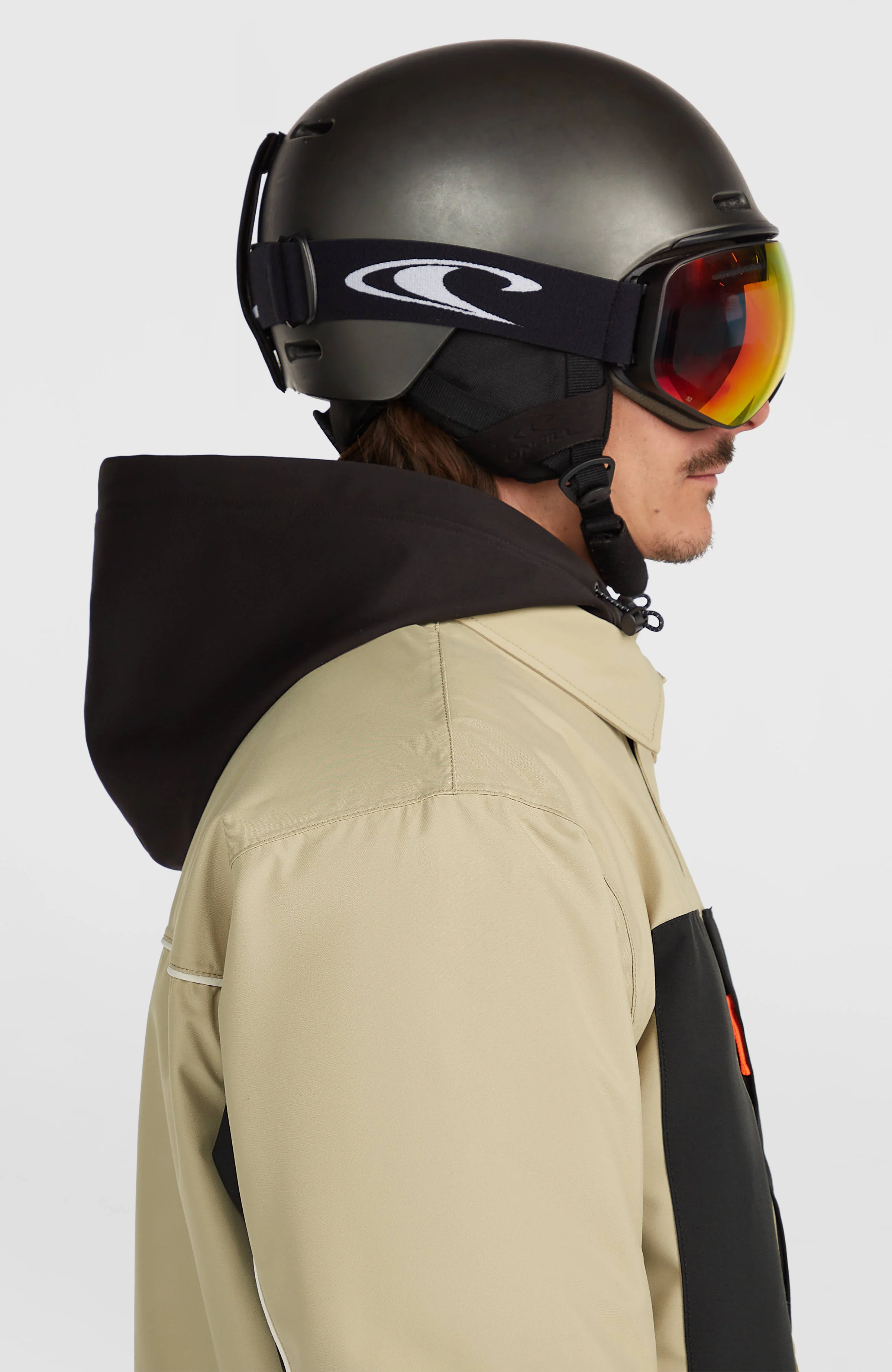 FWC'Play Shacket Ski- und Snowboardjacke | Olive Blush Colour Block - Image 6