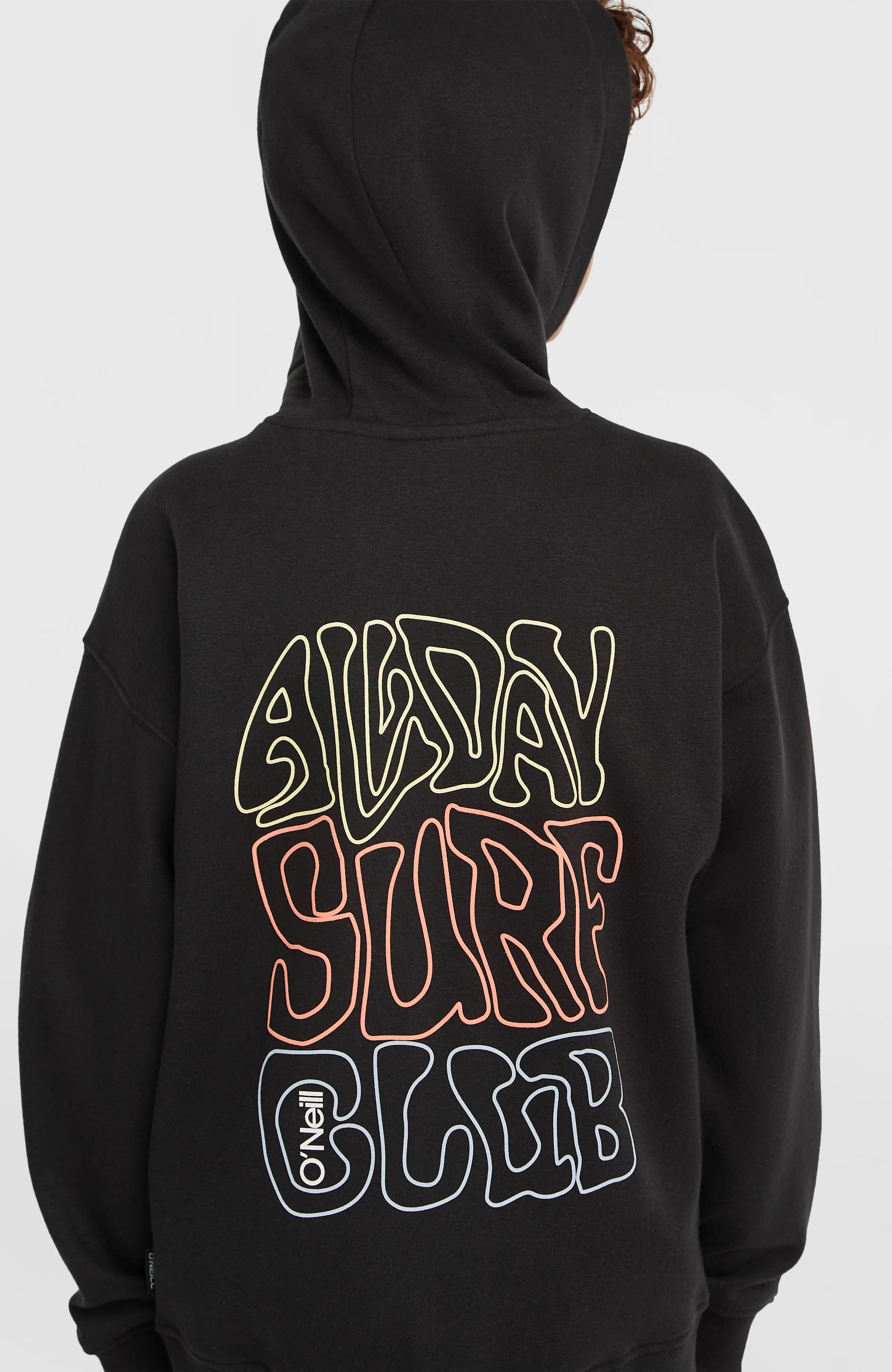 Graphic Kapuzenjacke mit Reißverschluss | Black Out - Image 3