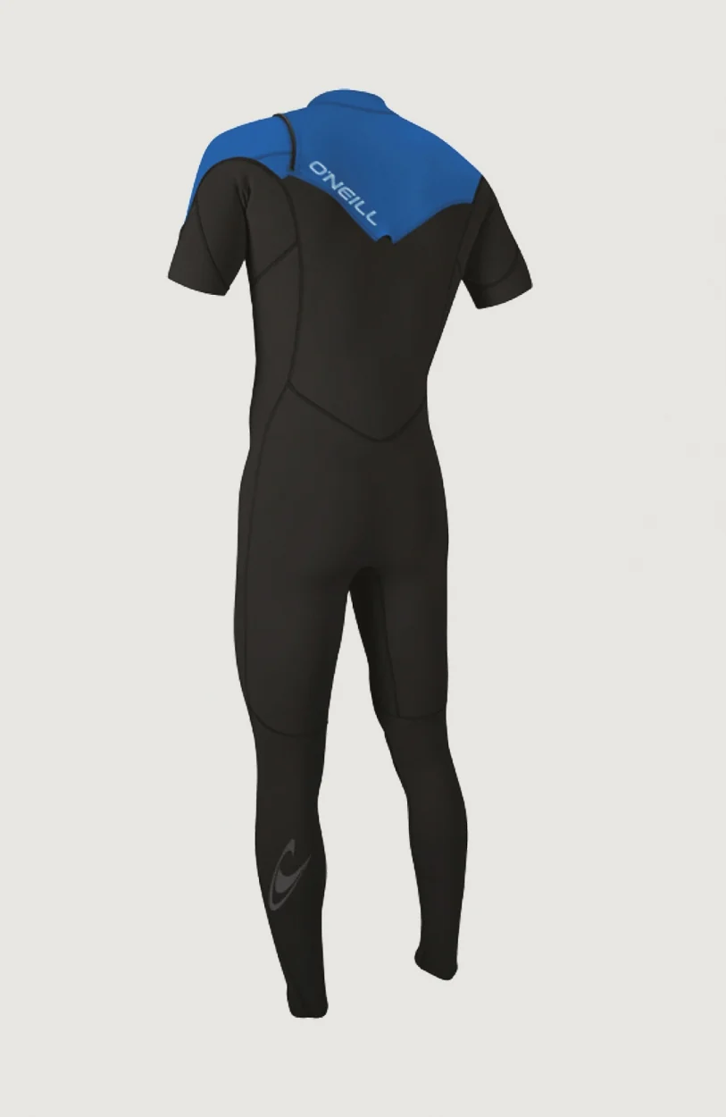 Hammer 2mm Chest Zip Short Sleeve Full Wetsuit | Blue - Image 2