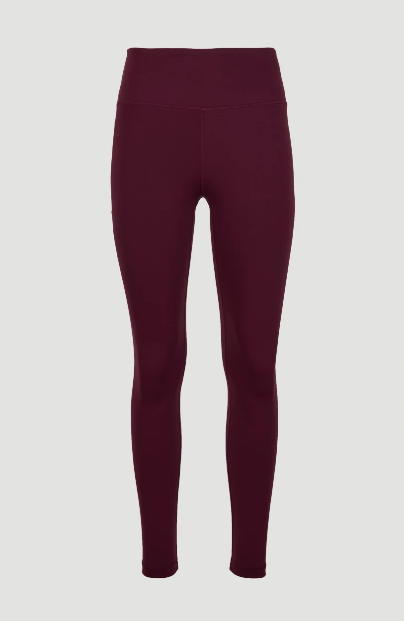 Lola Super Waist Leggings | Windsor Wine -A - Image 6
