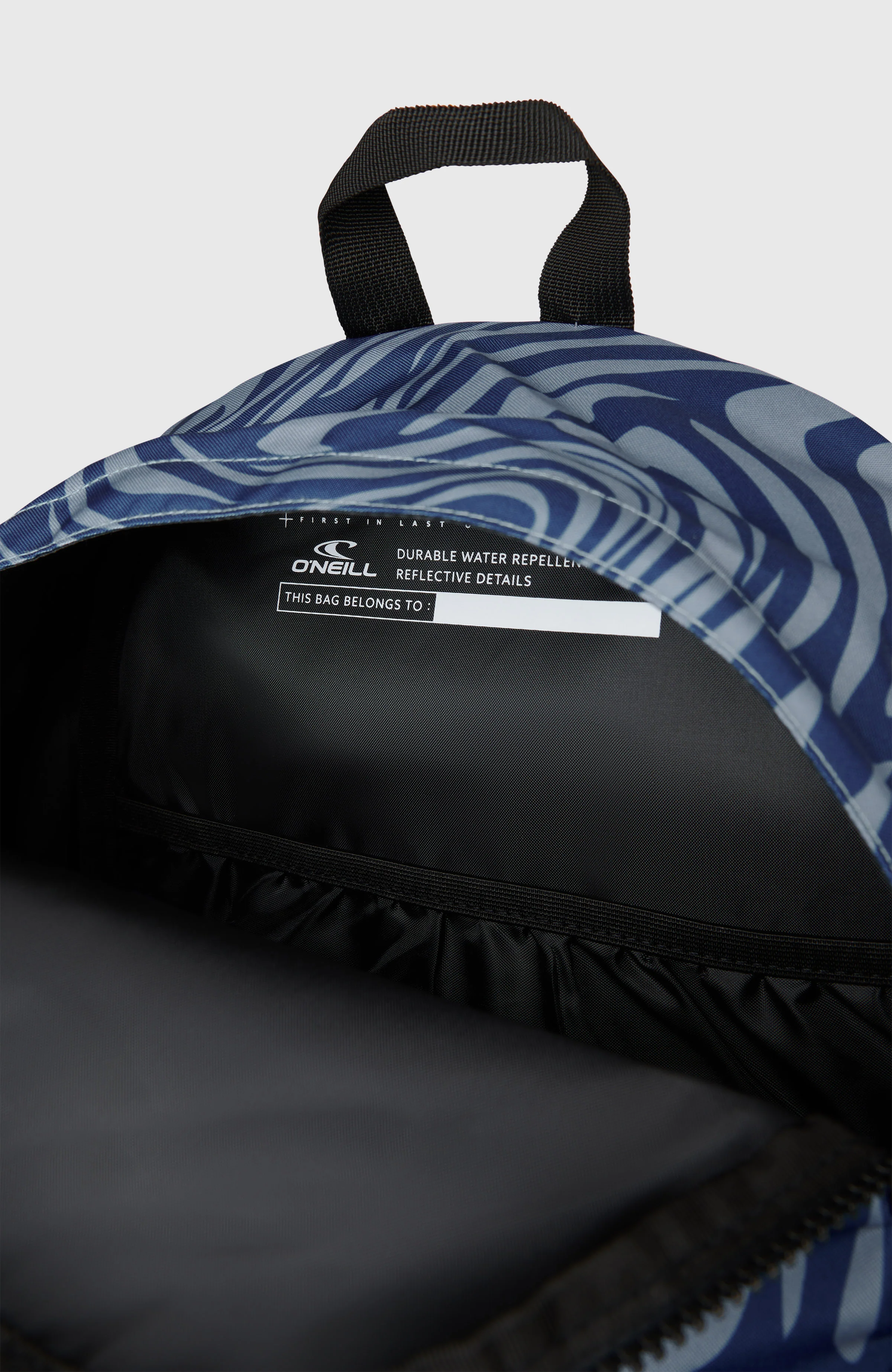 O'Neill Essentials Rucksack | Blue Swirl Zebra - Image 5