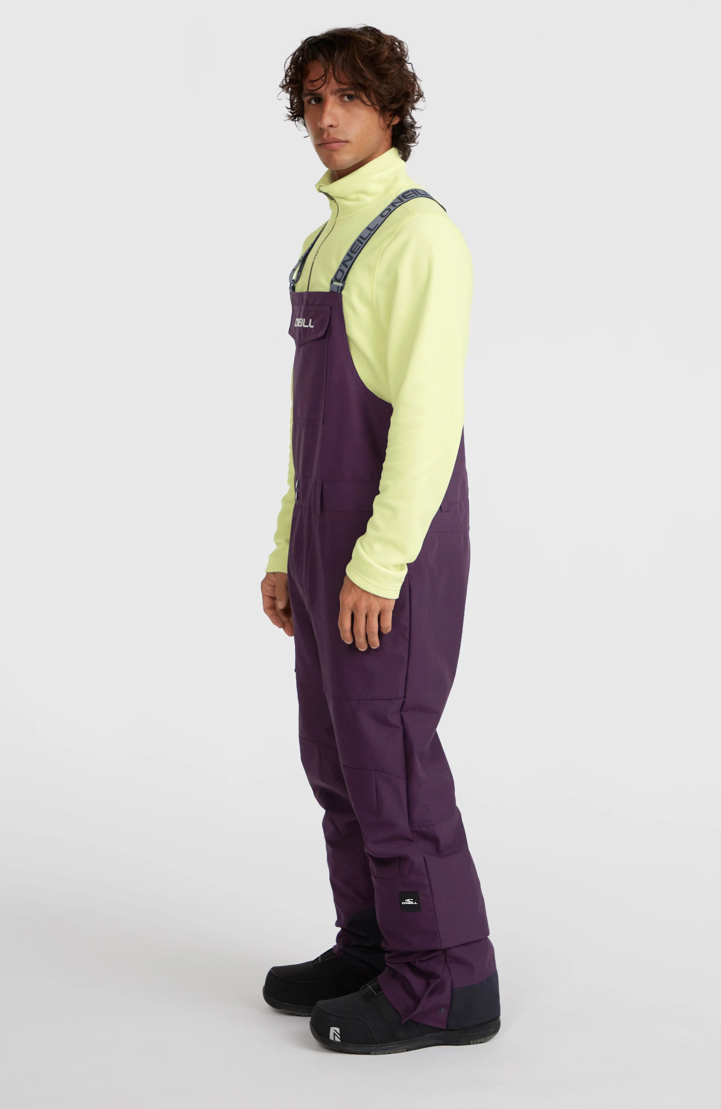 O'Riginals Bib Loose Skihose | Aubergine - Image 2