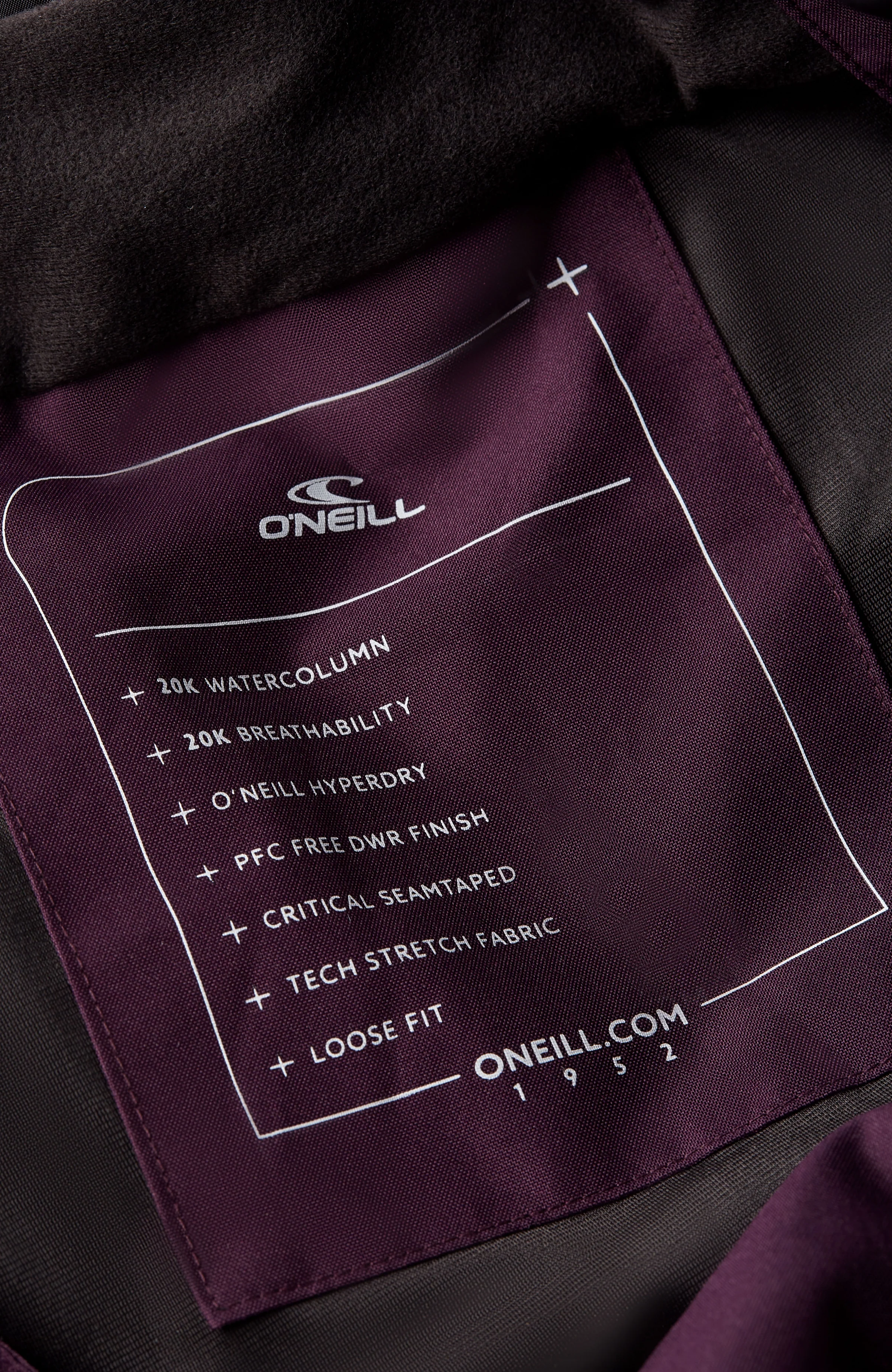 O'Riginals Bib Loose Skihose | Aubergine - Image 7