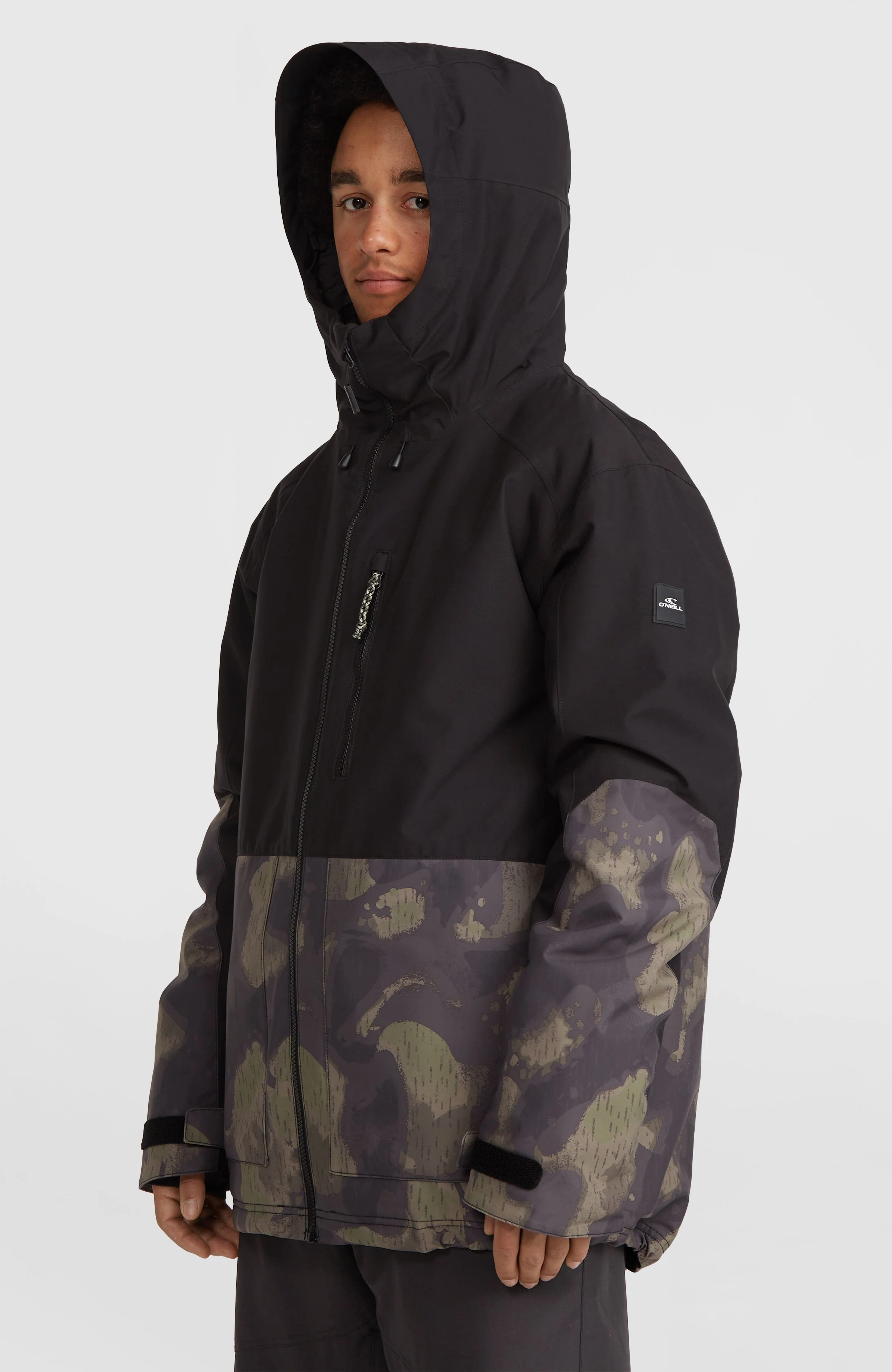 O'Riginals Block Skijacke | Black Night Camo - Image 3