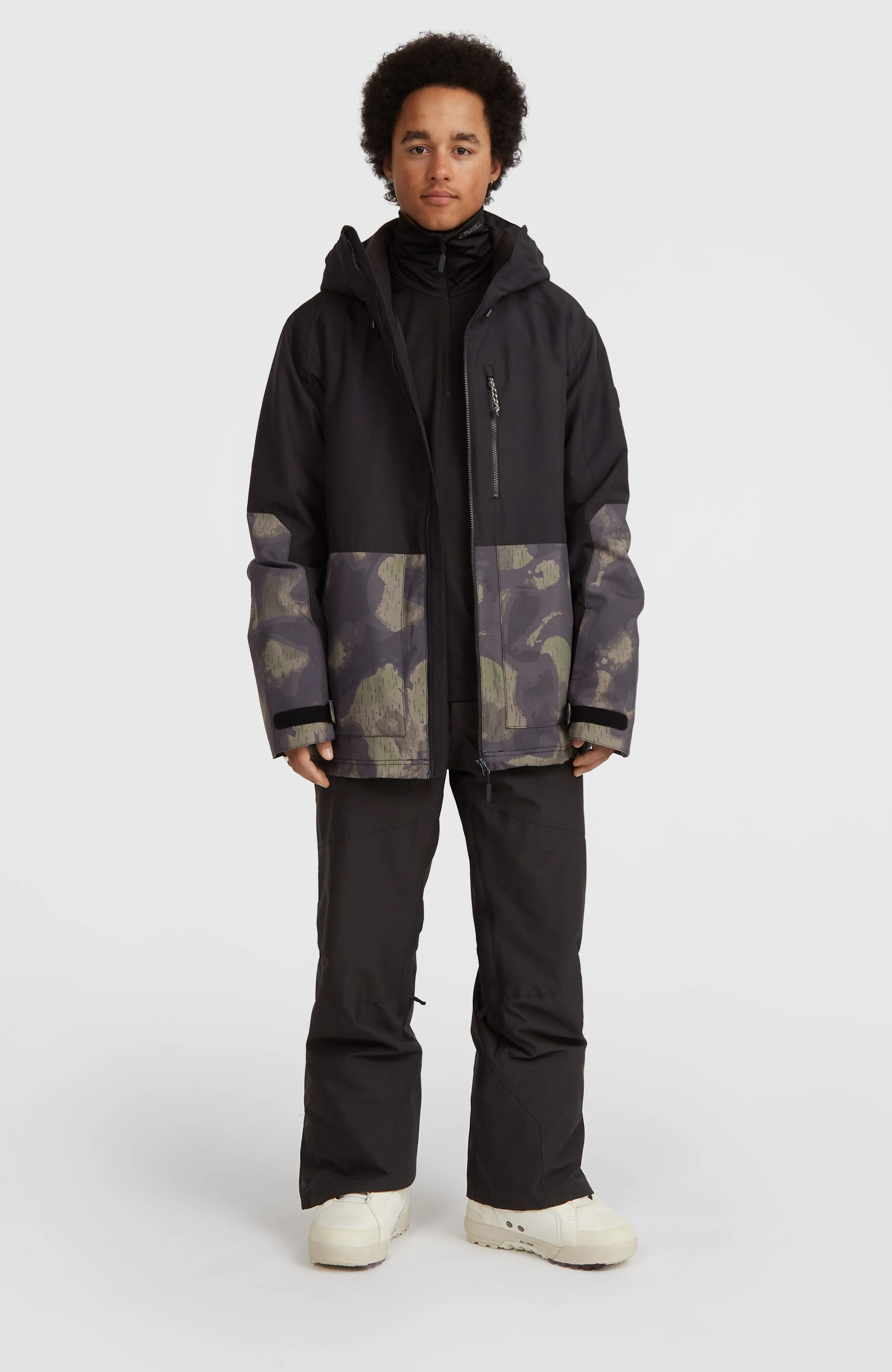 O'Riginals Block Skijacke | Black Night Camo - Image 8