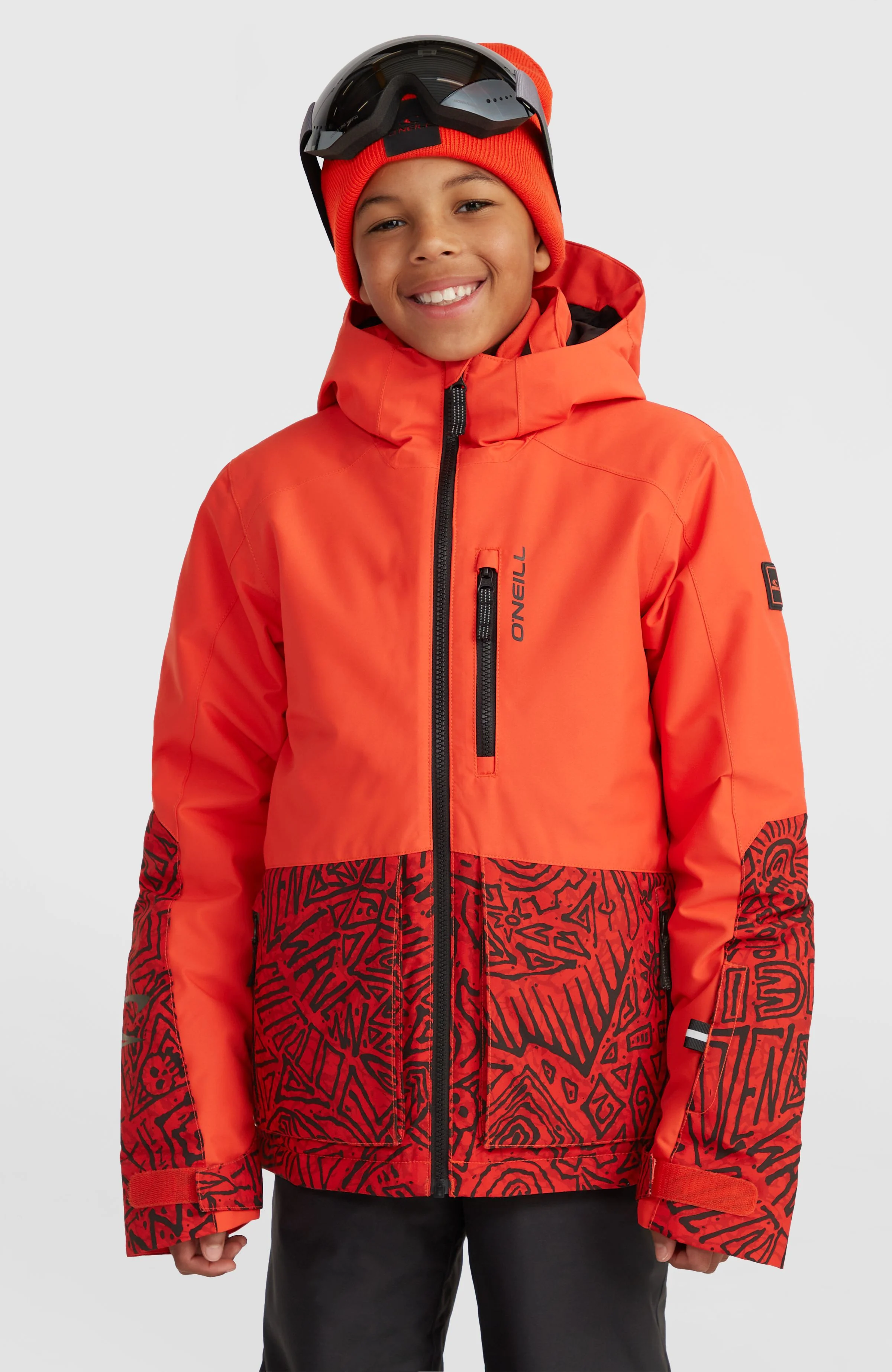 O'Riginals Block Skijacke | Red Sketcheritage