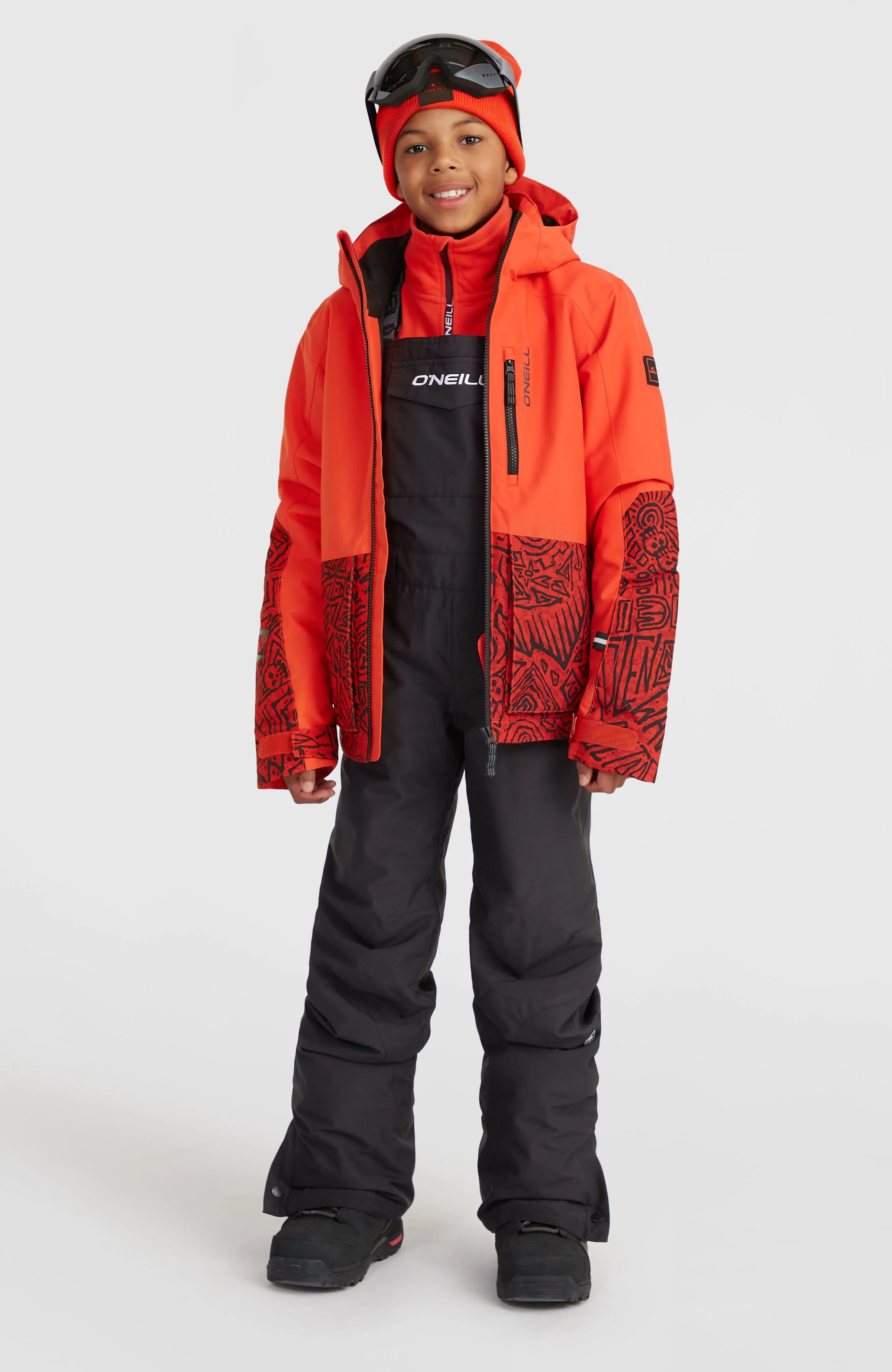 O'Riginals Block Skijacke | Red Sketcheritage - Image 4