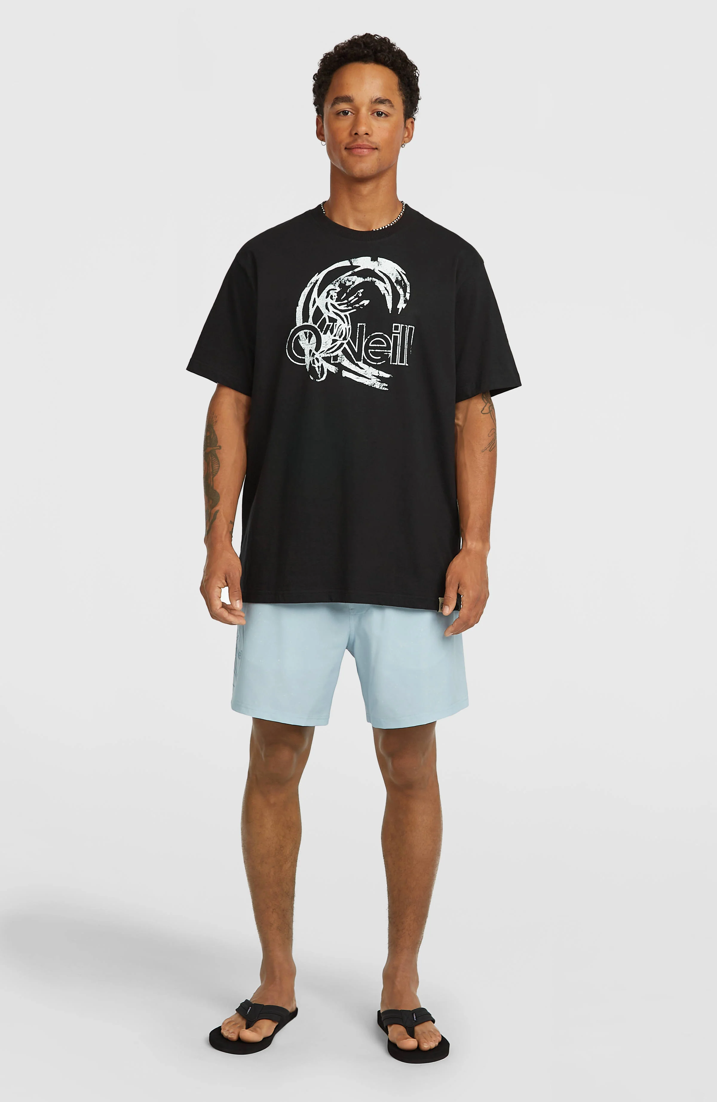 O'Riginals Cali Ocean 16'' Badehose | Light Blue O'iginals Acid Wash - Image 4