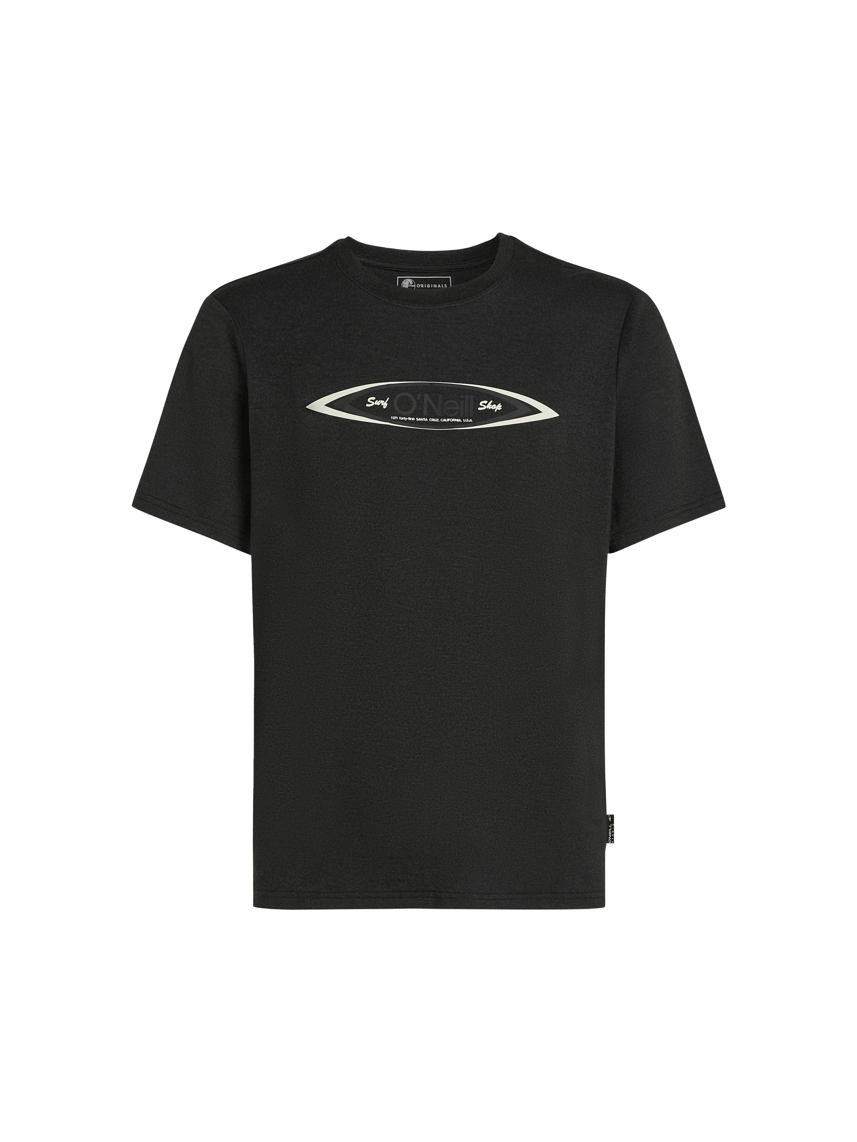 O'Riginals Hybrid Polygiene Graphic T-Shirt | Black Out - Image 6