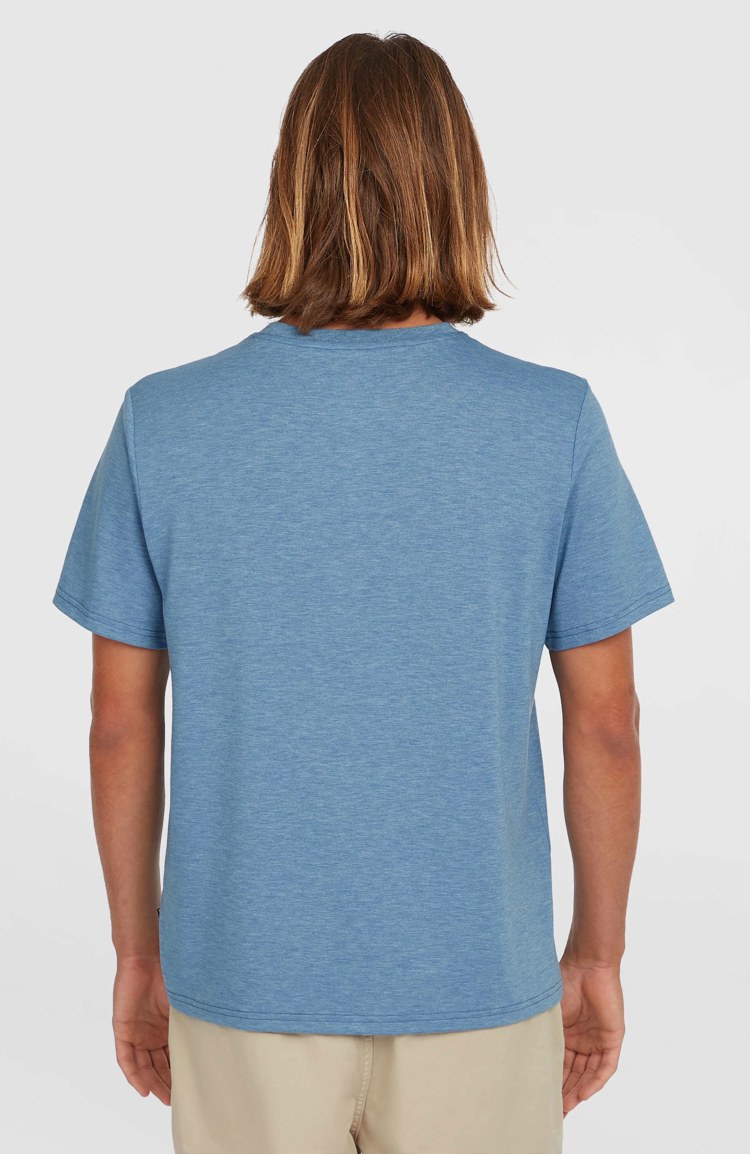 O'Riginals Hybrid Polygiene Graphic T-Shirt | Copen Blue - Image 3
