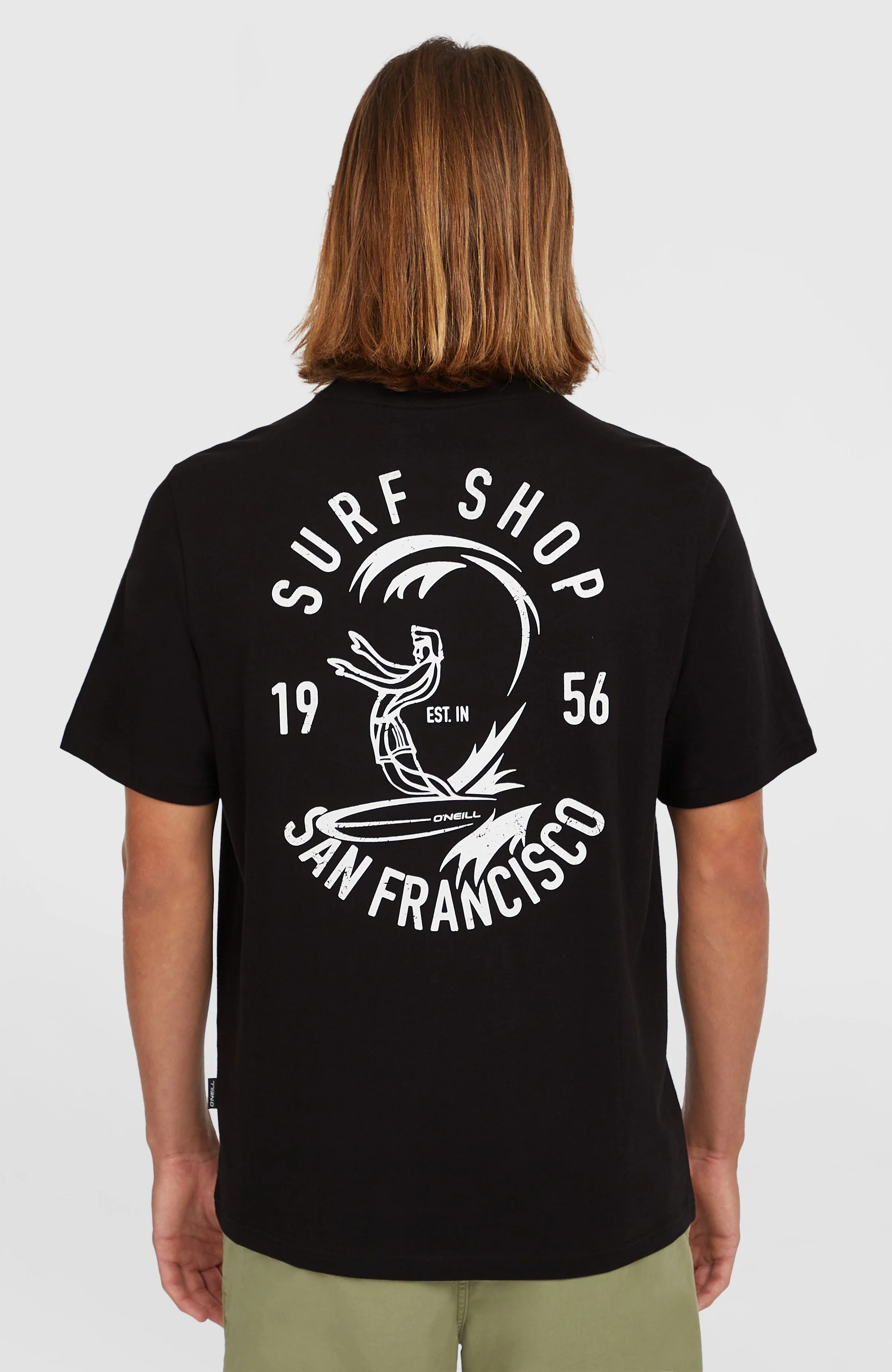 O'Riginals Surf Shop T-Shirt | Black Out - Image 3