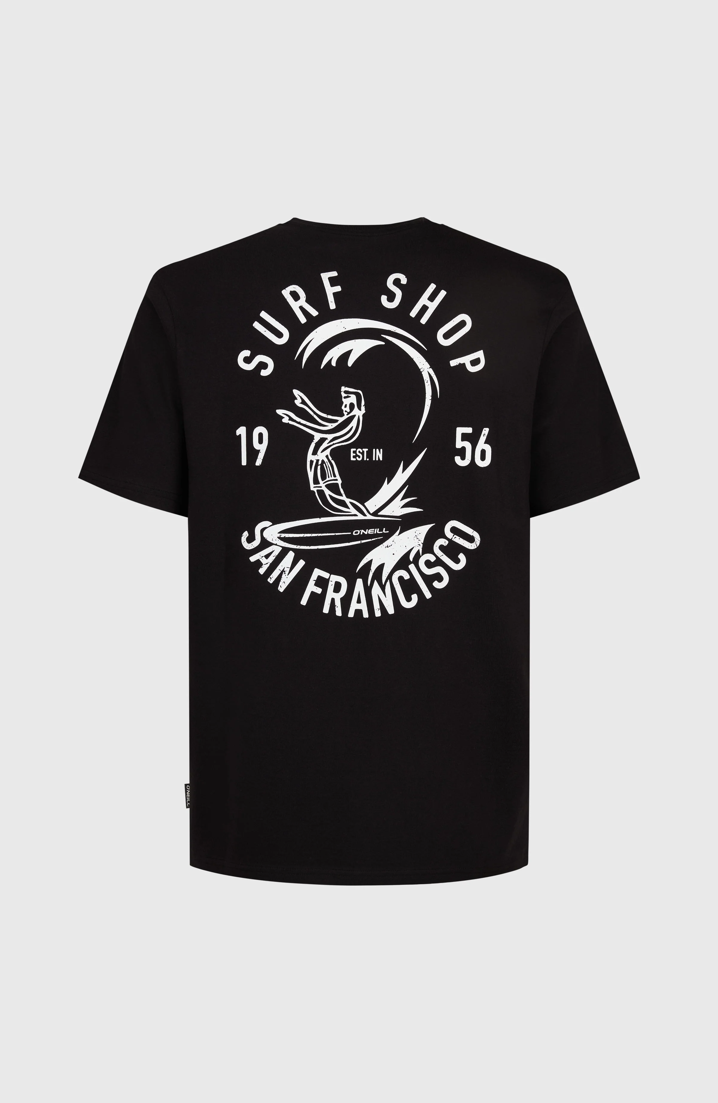 O'Riginals Surf Shop T-Shirt | Black Out - Image 6