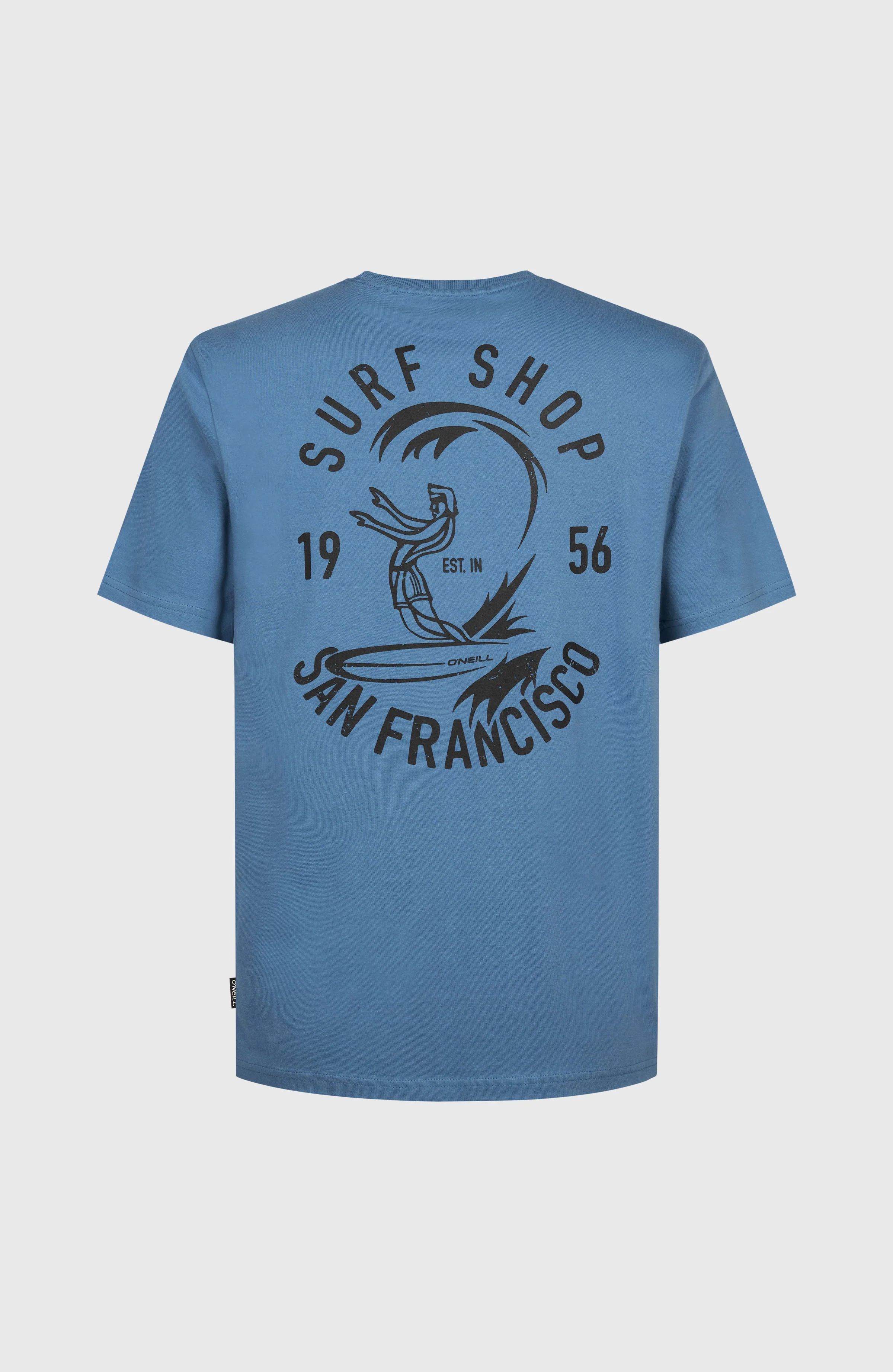 O'Riginals Surf Shop T-Shirt | Copen Blue - Image 6