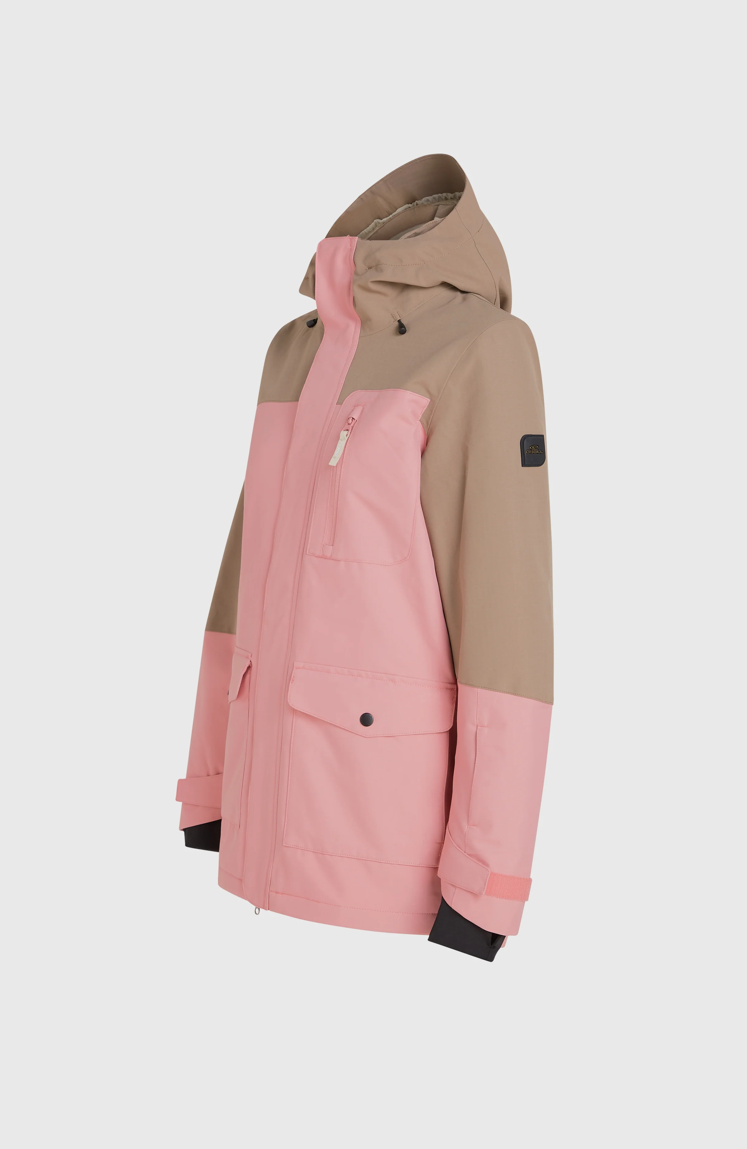 Utility Hybrid-Skijacke | Genuine Pink Colour Block - Image 10