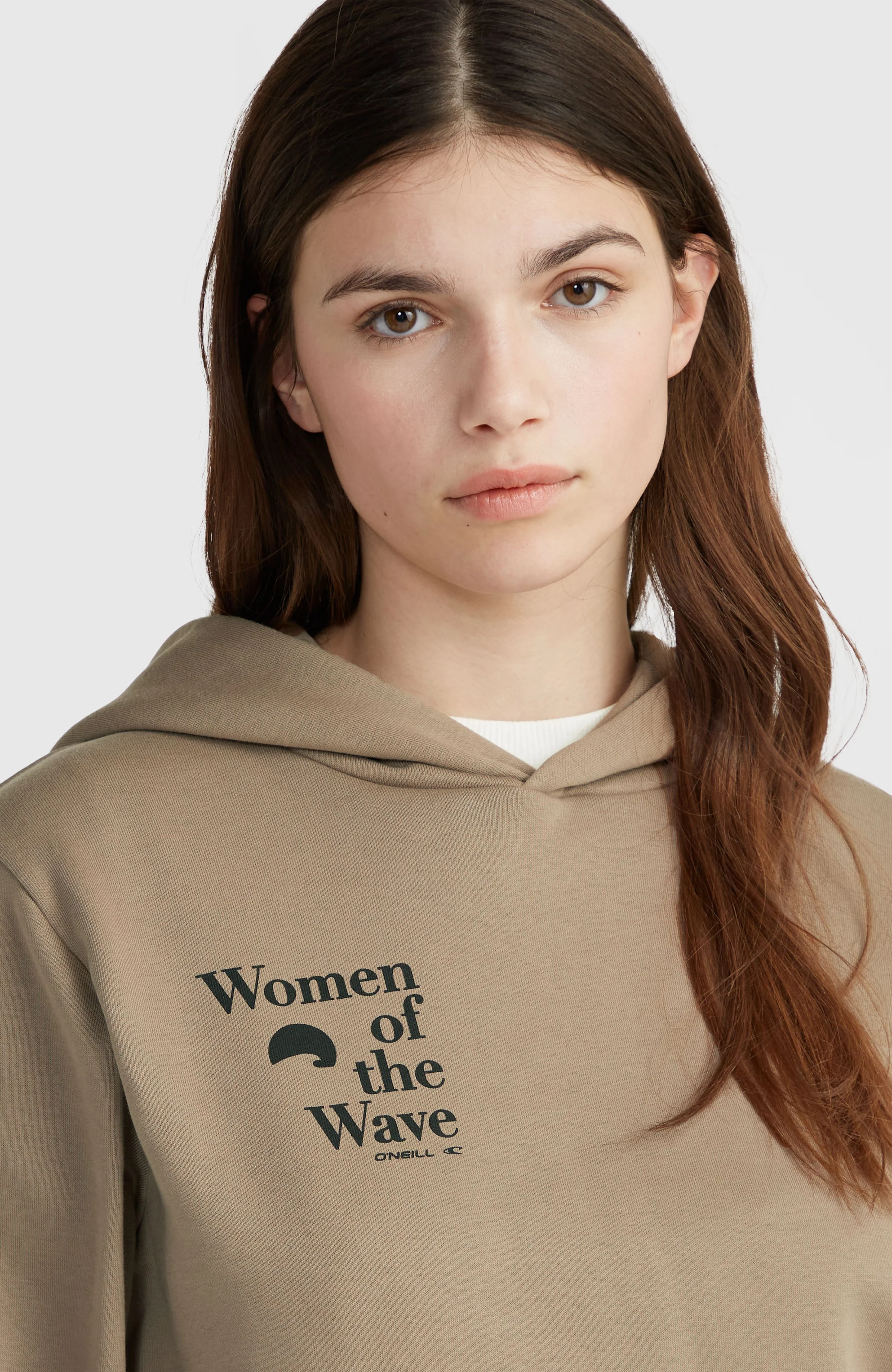 Women of the Wave Hoodie | Concrete - Image 2
